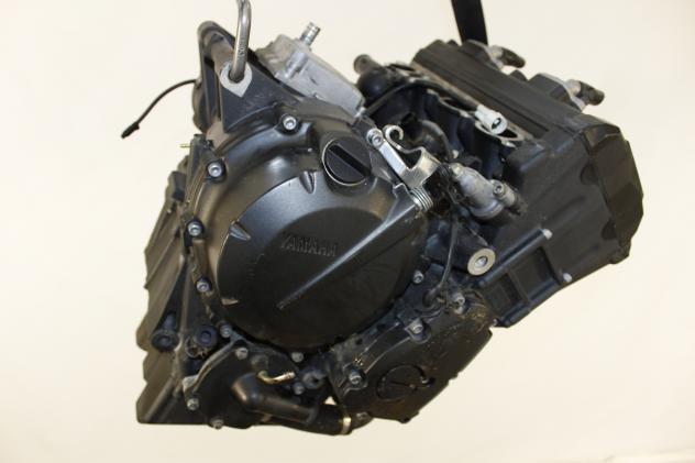 MOTORE YAMAHA FZ6 2004 - 2007 J507E ENGINE CARTER LATERALE DANNEGGIATO VEDI FOTO - Foto 7