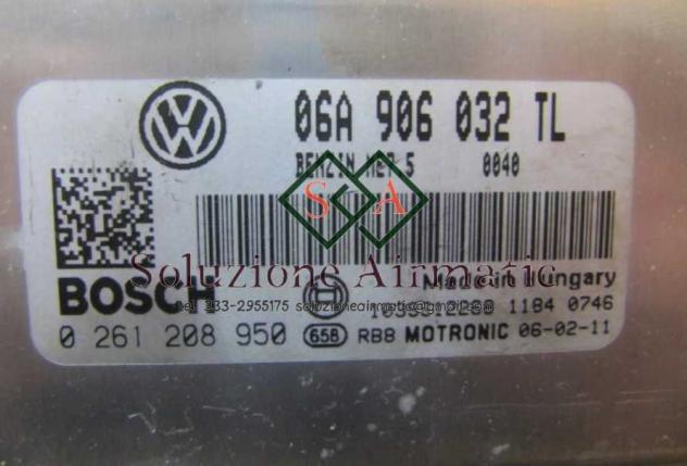 Volkswagen Polo 1.8 centralina motore 06A906032TL - Foto 2