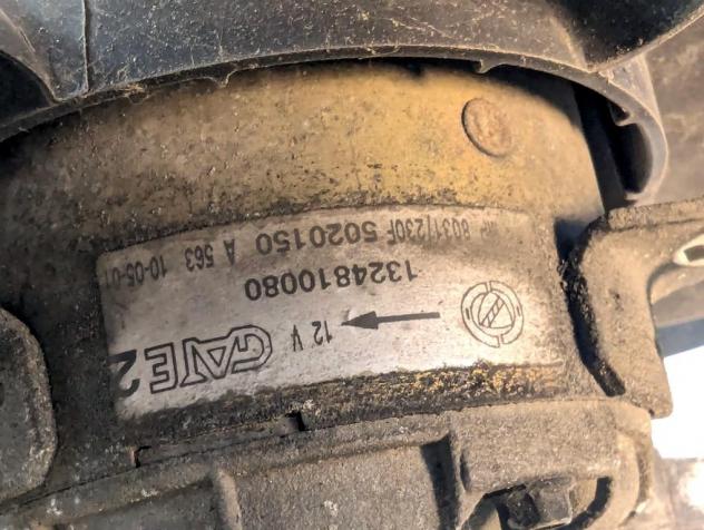 1324810080 ELETTROVENTOLA FIAT DUCATO 2.8 D 93KW 5M 2P (2003) RICAMBIO USATO - Foto 8