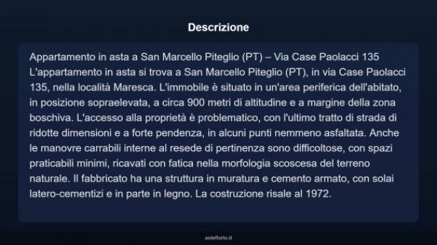 Immobile in asta di 149 m² in vendita a San Marcello Piteglio - Foto 4