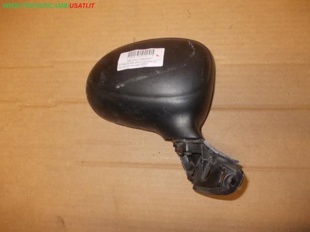 RETROVISORE EST.D.(versione con regolazione manuale) NERO CHEVROLET MATIZ (M200)  Vetri e Retrovisori  Cristalli  Retrovisori  Retrovisore CHEVROLET -