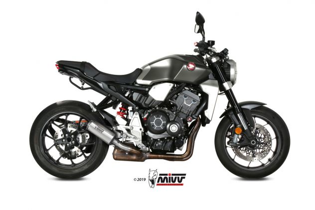 Terminale di scarico per Honda Cb 1000 r Mivv Mk3 Double Gun Suono Gp pro - Foto 5
