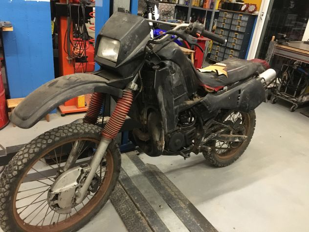 Coppia Scarichi Terminali Silenziatori Moto Enduro MALAGUTI 125 YLC anno 1989 - Foto 8