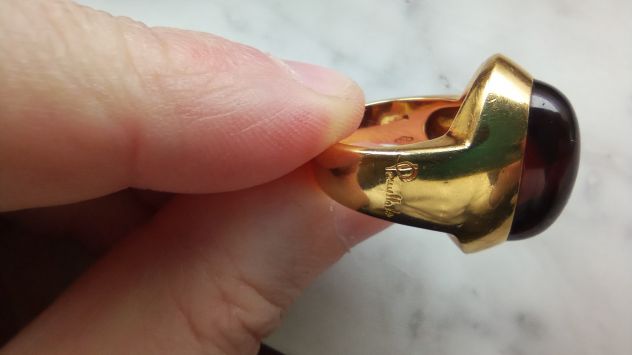 Anello Pomellato, oro giallo con Granato - Foto 7