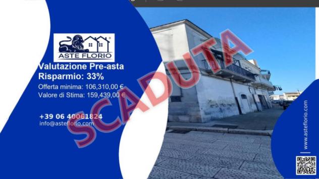 Immobile in asta di 173 m² in vendita a Cerignola