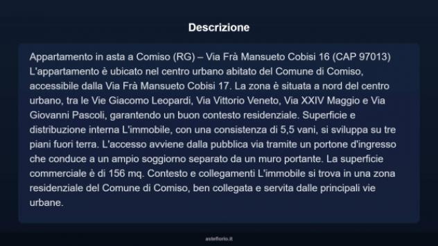 Immobile in asta di 156 m² in vendita a Comiso - Foto 6