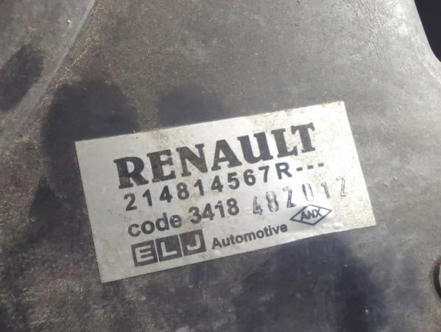 214814567R ELETTROVENTOLA DACIA DUSTER 1.6 G 77KW 5M 5P (2013) RICAMBIO USATO - Foto 5