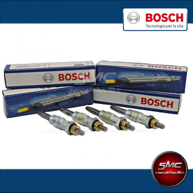 Kit Candelette Bosch 0250201039-4 Per Auto