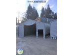 Strutture Coperture Tendoni per industrie 8 x 20 x 3,96 mt. a Verbania