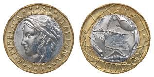LOTTO DA 17 MONETE DA 1000 LIRE BIMETALLICHE