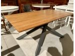 NUOVO TAVOLO Cm. 160x90 H75 DI ROVERE MASSELLO, Spessore Cm.4