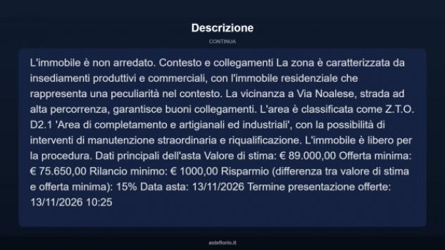 Immobile in asta di 162 m² con più di 5 locali e box auto in vendita a Treviso - Foto 13