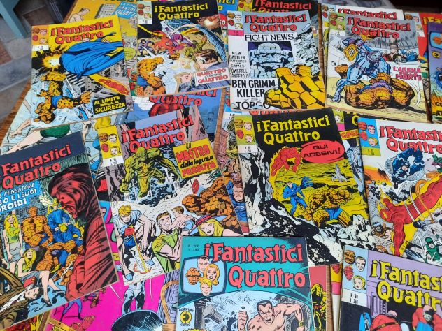 Fumetti FANTASTICI QUATTRO editoriale Corno primi anni 70 - Foto 5