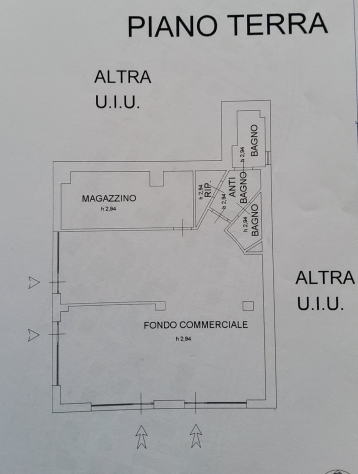 Locale comm.le/Fondo in vendita a Pisa 95 mq  Rif: 1448871