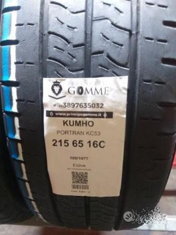 2 gomme 215 65 16c kumho a5362 - Foto 2