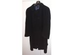 Lebole cappotto blu scuro misto lana