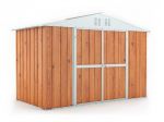 Box in Acciaio Zincato Casetta da Giardino in Lamiera 3.27 x 1.55 m x h2.15 &hellip;