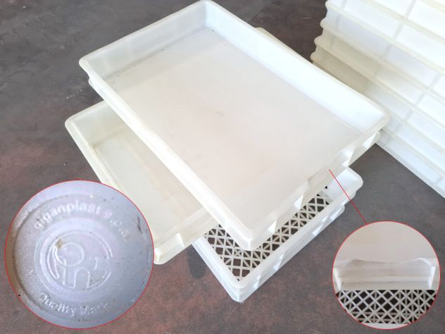 cassette porta impasto pizza usate - Foto 3