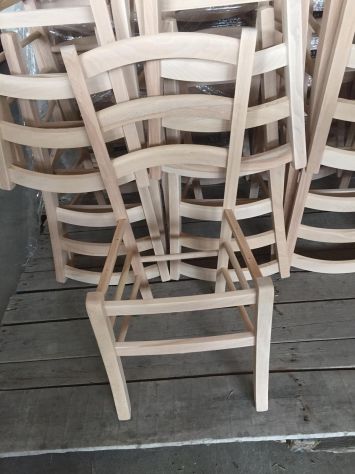Set Roma Tavoli + 4 Sedie In Stile Shabby Chic Per Arredo Bar Ristorante