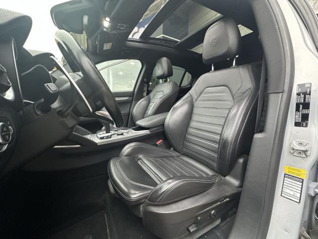 Alfa Romeo Stelvio 2.2 Turbodiesel 210 CV AT8 Q4 Veloce *TETTO, 20'', UNIPRO, TAGLIANDI, PROMO AZZURRA* - Foto 9