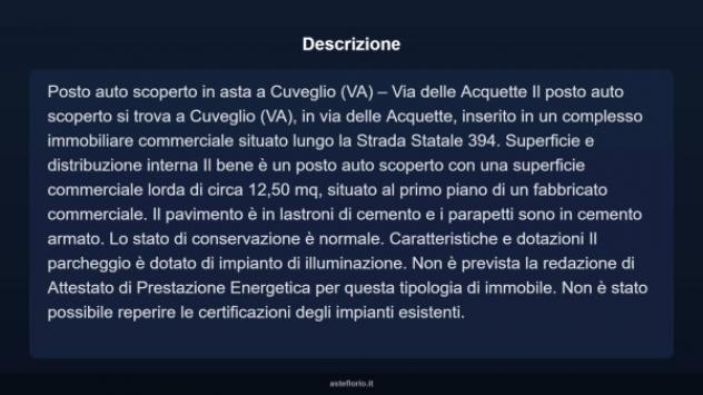 Immobile in asta di 12 m² in vendita a Cuveglio - Foto 4