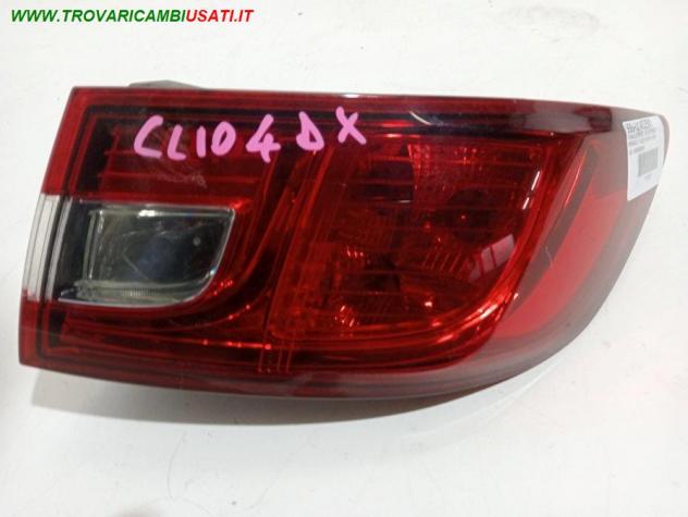 FANALE POST. DX ESTERNO 999-U1452501 Parti elettriche  Fanaleria  Fanali  Fanale est. post. d RENAULT - CLIO IV 2012  2019