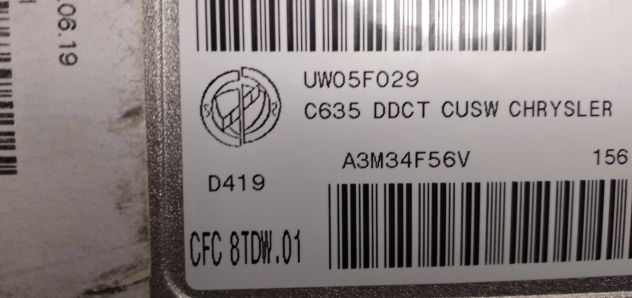 CENTRALINA CAMBIO CFC 8TDW.01 JEEP Renegade 55245644 -- 1600 Diesel - Foto 5