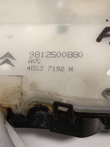SERRATURA ANTERIORE SINISTRA CITROEN C3 Serie 9812500880 (0915) - Foto 3