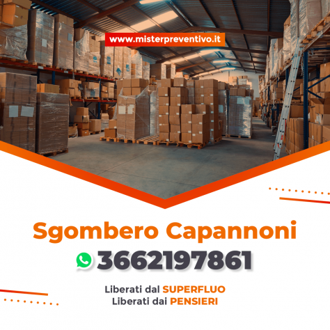 Sgombero Capannoni Varese - Veloci e Professionali
