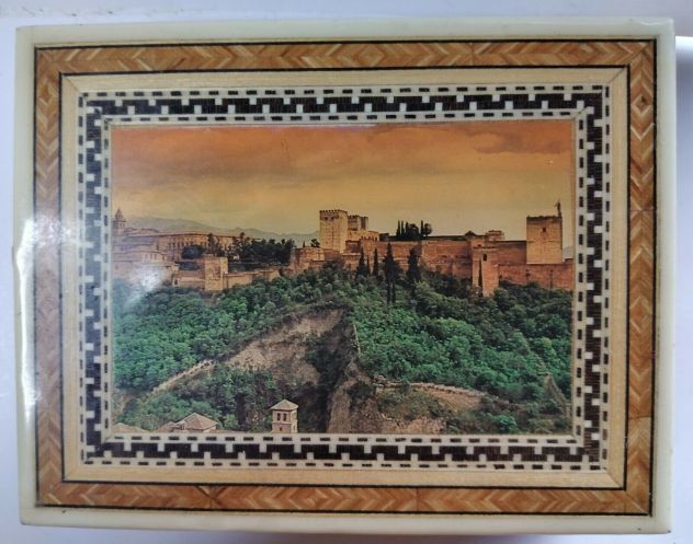 PICCOLO PORTAGIOIE , SCATOLETTA IN LEGNO VINTAGE - Foto 3