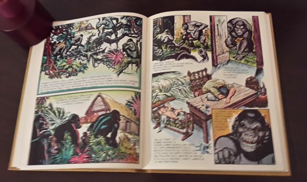 Tarzan DELLE SCIMMIE, Edgar Rice Burroughs, 1^ Edizione Mondadori 1973. - Foto 7