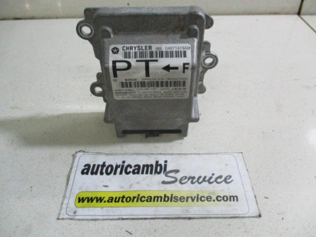 04671419AD CENTRALINA AIR BAG CHRYSLER PT CRUISER 2.2 D 89KW 5M 5P (2002) RICAMBIO USATO