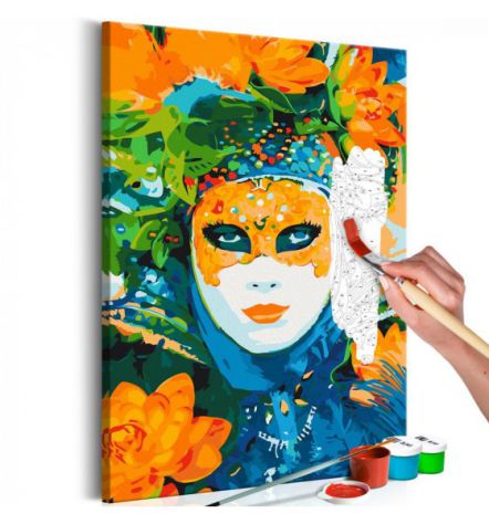Quadro Fai Da Te Ritratto Femminile N.6 ARREDALACASA Spedizione Gratis