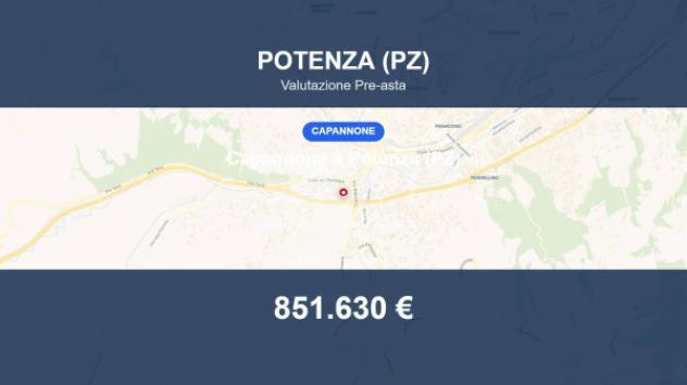 Immobile in asta di 3350 m² in vendita a Potenza