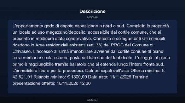 Immobile in asta di 75 m² in vendita a Chivasso - Foto 12