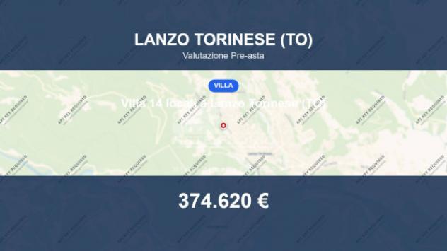 Immobile in asta di 361 m² con più di 5 locali in vendita a Lanzo Torinese