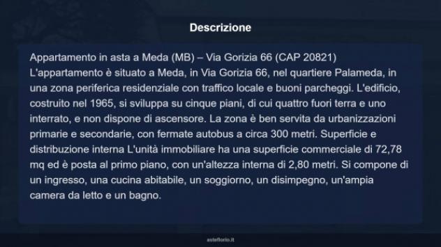 Immobile in asta di 72 m², box auto in vendita a Meda - Foto 10