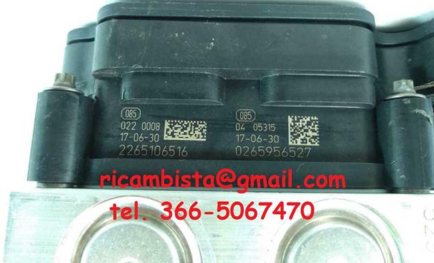 476600188R Renault Clio 1.8 anno 2017 centralina gruppo pompa ABS