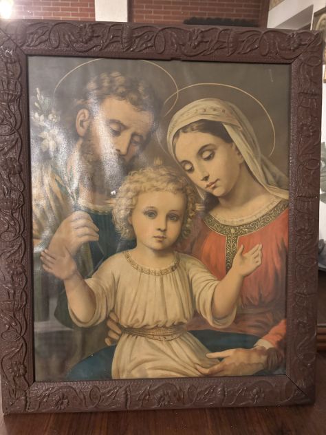 Stampa antica raffigurazione sacra - Foto 4
