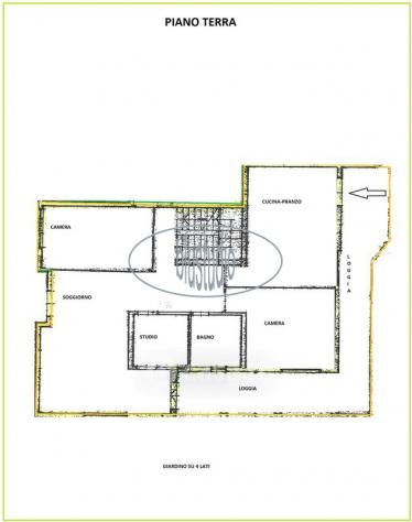 BIFAMILIARE di 8 vani e di 317 mq (FIGLINE E INCISA VALDARNO) rif. V-2463 - Foto 3