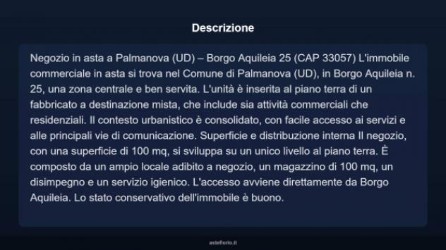 Immobile in asta di 200 m² in vendita a Palmanova - Foto 4