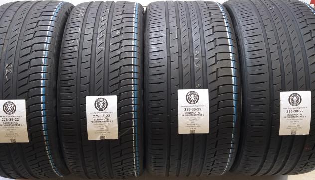 4 GOMME 275 35 22 E 315 30 22 CONTINENTAL A55684/A55687