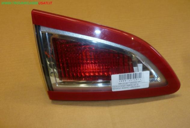 FANALE POST. PARTE INT. S. RENAULT SCENIC BORDO ROSSO (J95)  Parti elettriche  Fanaleria  Fanali  Fanale post. sx. RENAULT - SCENIC X-Mod - 01-08-2009