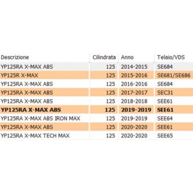 Frizione completa Aprilia Leonardo Yamaha X-Max AP8122452 1B9E66201000 1B9E66200200 - Foto 6