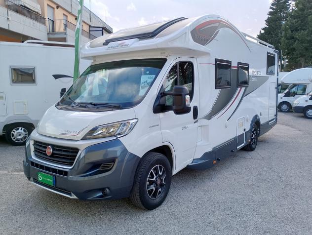 CAMPER ROLLER TEAM DUCATO SEMINTEGRALE BASCULANTE MATRIMONIALE GARAGE LETTI GEMELLI CLIMATIZZATORE FOTOVOLTAICO GENERALI USATI 536 - Foto 2