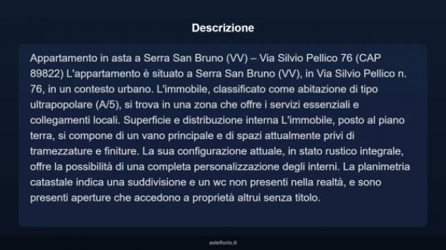 Immobile in asta di 30 m² in vendita a Serra San Bruno - Foto 12