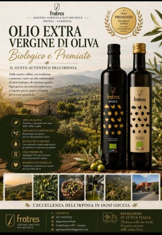 Olio Extravergine di Oliva Biologico – Fruttato