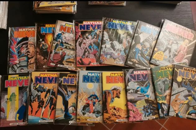 LOTTO 15 FUMETTI NATHAN NEVER -ORIGINALI (