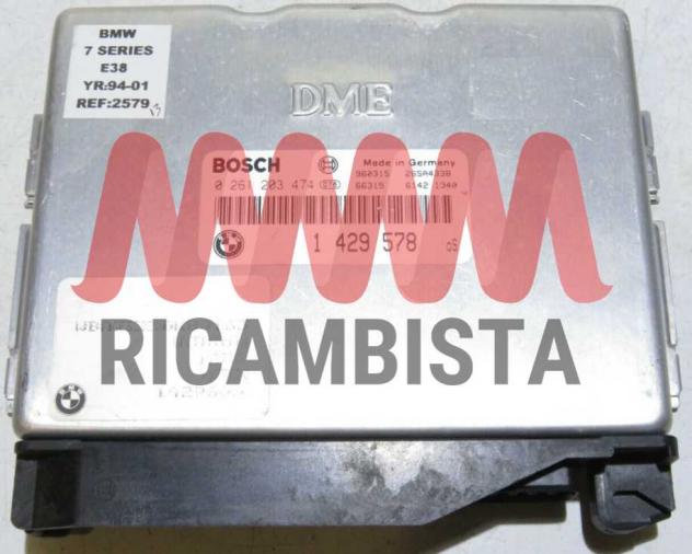 0261203474 BMW E39 540 centralina motore Bosch