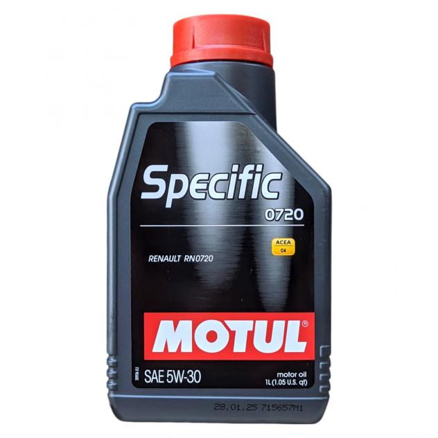 MOTUL SPECIFIC 0720 5W30 Olio motore sintetico per Diesel Renault con DPF